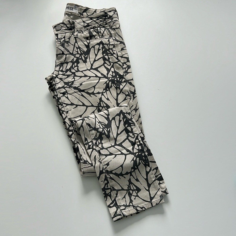 Paige skinny jeans, low rise